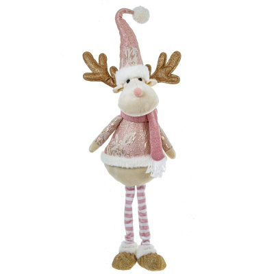 Игрушка набивная "Олень", L24 W15 H67/50 см(текст.,полим.мат.)