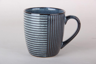 Кружка 400мл Stripe керамика (1)