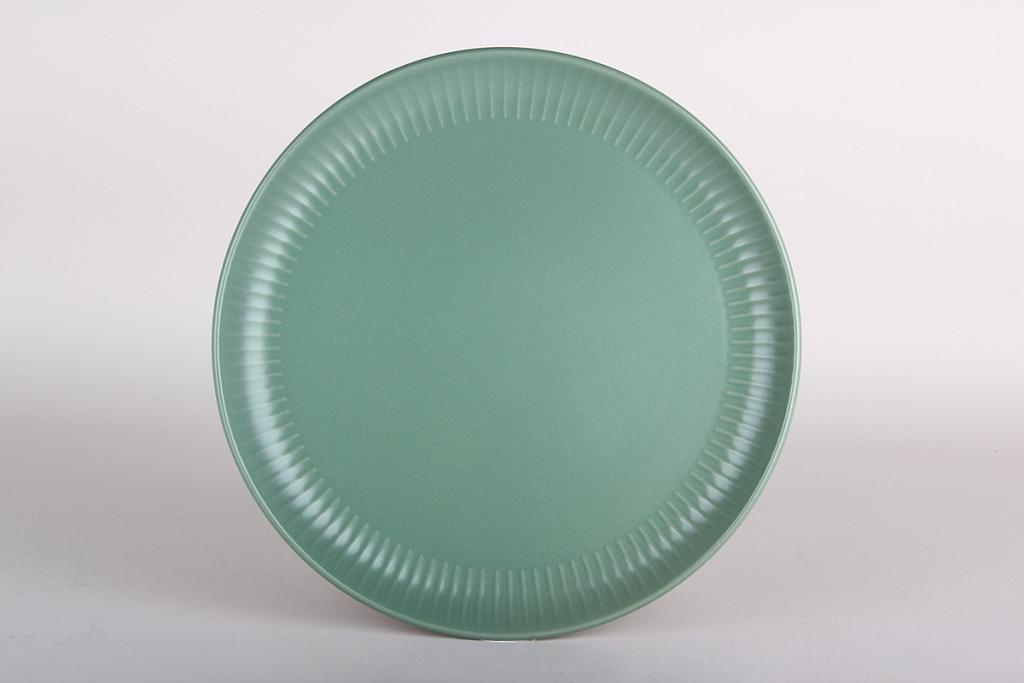 "Costa" Тарелка 27см обеденная (green),керам(6/24)