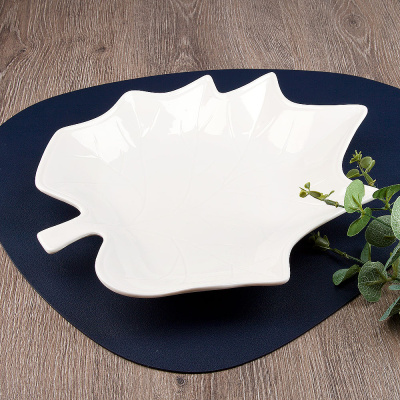 Блюдо сервировочное 30*25*4см "Маршмеллоу"  (фрф) (3/24)