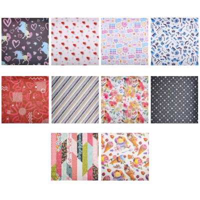 Бумага упаковочная, 70х100см, 70 гр, 10 диз (50/50)