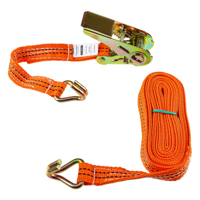 Стяжка груза с храповиком 110мм, 5м, шир.ленты 25мм, 500/900кг (1/10)