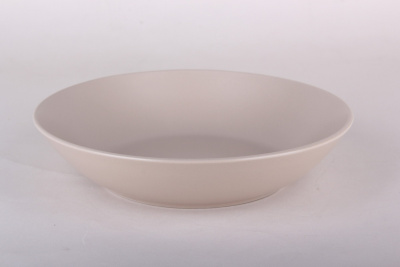 Тарелка 20см 750мл Color (cappuccino) глубокая керамика (6/24)