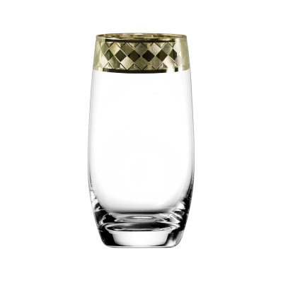 Набор 6 стаканов д/коктейля 330мл с узором "Витраж" п/у (1/4)