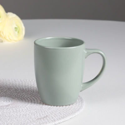 Кружка 340мл, керамика, оливковый MILLIMI (12/48)