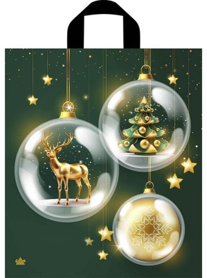 Пакет Изумрудный блеск пакет петлевой 435х380х35см (50/500)