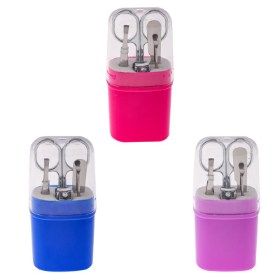 Набор маникюрный  5пр пласт/кор (1/6/216)