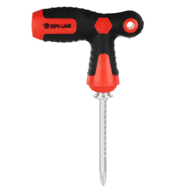 Отвертка телескопическая двусторонняя, Т-образная 2х-комп. рукоятка, с фиксатором ЕРМАК (12/120)