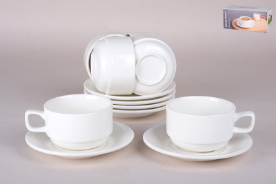 Набор чайный 12пр 220мл (фарф) (1/8)