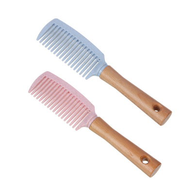 Расческа массажная Эко, дерево, нейлон, 21х4,5 см, 2 цвета ЮниLook (6/6) Расческа массажная Эко, дерево, нейлон, 21х4,5 см, 2 цвета ЮниLook (6/6)