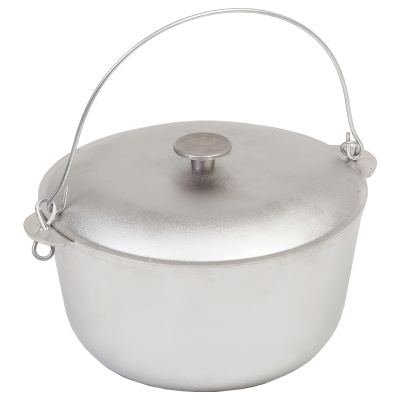 Казан алюминиевый походный 6 л с крышкой ТМ ГАРДАРИКА (1/6)