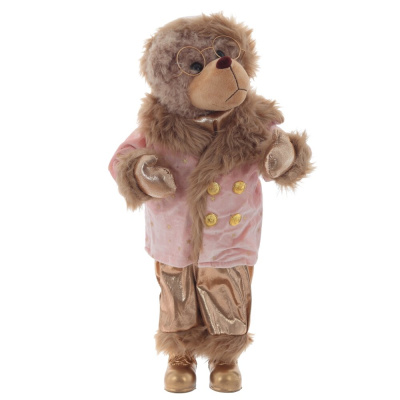 Игрушка набивная "Медвежонок", L24 W19 H49см (полим.матер.,текстиль) (1)