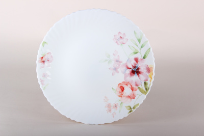 Тарелка 24см Аврора плоская (фарф.) (6/36)