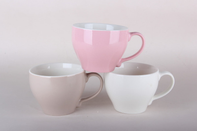 Кружка 450мл микс (4диз) фарф (12/48)