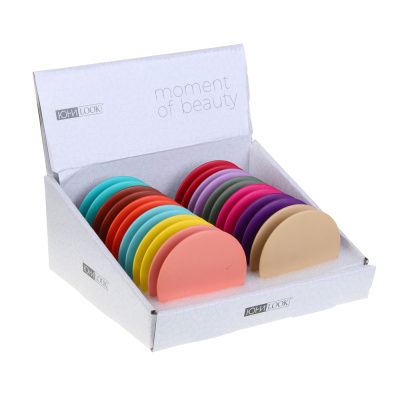 Зеркало карманное,металл,стекло,d7,5см,(6-12 диз.)ЮНИLOOK (1/24/576)