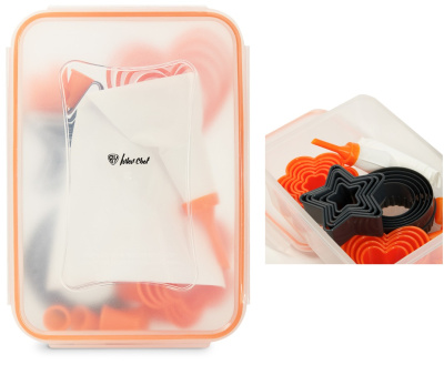 Набор кондитерских принадлежностей д/выпечки 34пр в конт. Ivlev Chef Fusion (1/12)