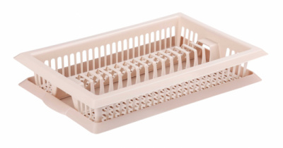 Сушилка для посуды "Мечта хозяйки" №3 (св.бежевый) (уп.4)