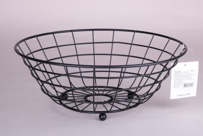 Ваза для фруктов 28х10см мет. (1/12)