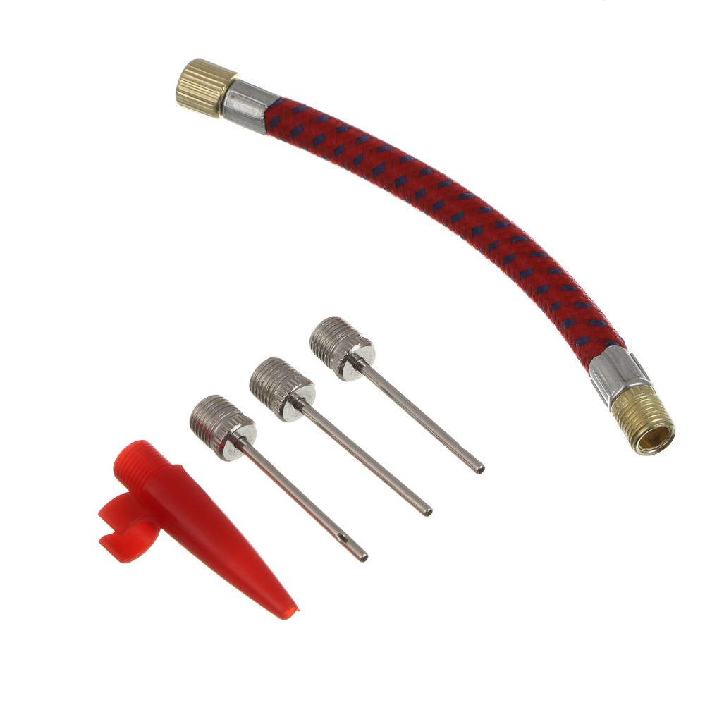 Набор д/накач. мячей (3 иглы, шланг, колпачок) BY SPORT (1/20)