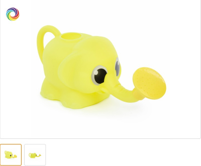 Лейка детская "Слоник" 0,65л (уп.20)