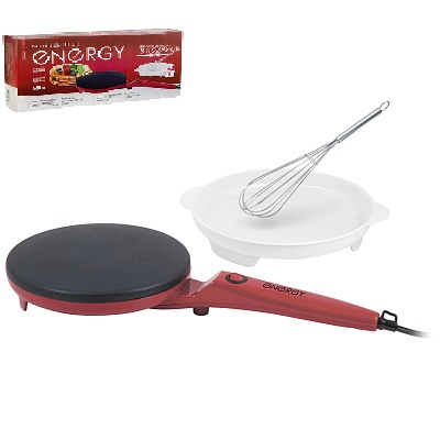 Блинница ENERGY EN-262, 650Вт(неск.ножки, венчик,ёмк.для теста) (1/10)