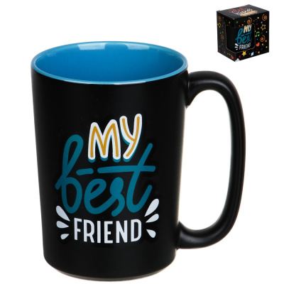 Кружка, 425 мл, керамика, арт.1 (1/60)