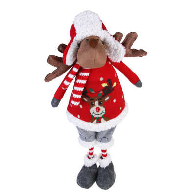 Сувенир-фигура интерьерная в виде оленя, 20x12x52см, полиэстер, арт.73 СНОУ БУМ 