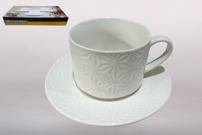 Набор чайный 6пр 240мл (фарф.) (1/10)