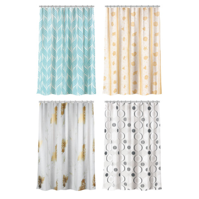 Штора д/ванной, ПЕВА, 180x180см, "Вертикаль", 4 диз (1/4/24)