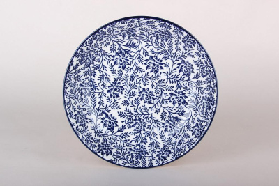 Navy bloom Тарелка 20,5см глубокая (фарф.)  (6/48)
