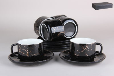 Набор чайный 6/12 220мл п/у (фарф.) (1/4)