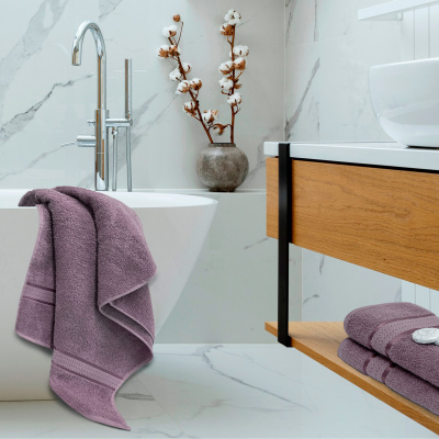 Полотенце махровое АМУР 50х90, 400гр./м2, благородный туман (1/10)