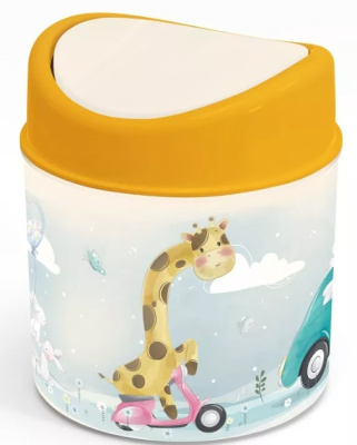 Контейнер для мусора 1,0л Giraffix пласт.(18)