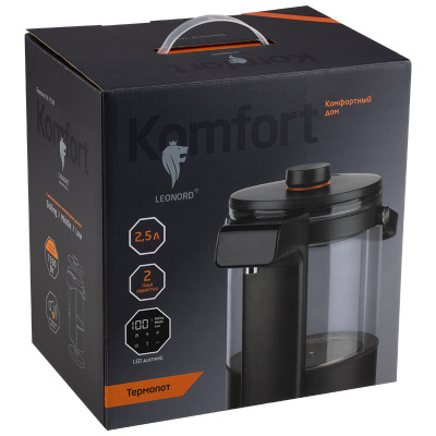 Термопот Leonord LE-1539 серый (2л, 1260-1500Вт) (1/4)