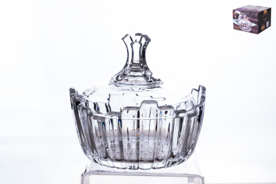 Ваза сервировочная 13*11,5см с/кр (стекло) (1/36)