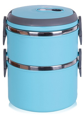 Термоконтейнер 16,5*15*18 см, Объём 850мл и 1200мл, пластик,нжс (12)