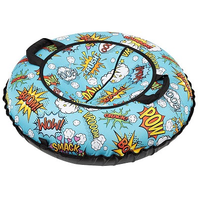 Санки надувные "Ватрушка" 85м Оксфорд Надписи (1/5)