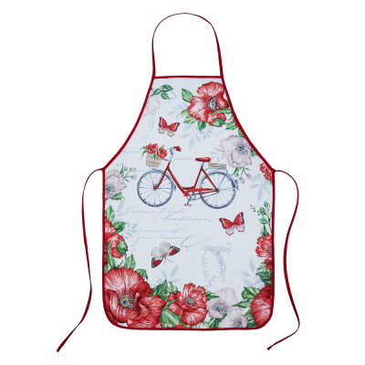 Фартук 100% полиэстер, 51х76см Маковое поле PROVANCE (1/6/144)