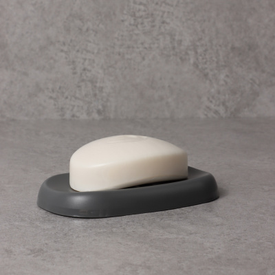 Мыльница "Scandi" 130х80х20 мм, серый (21/21)