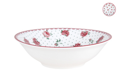 Салатник 17см 510мл "Английский ситец" (фарф.)(12/60)