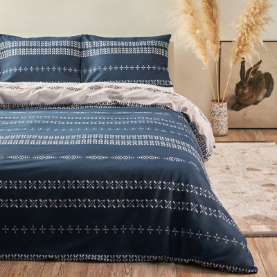 КПБ Евро "Нэви" 4пр, поплин, 100% хлопок, синий PROVANCE(1/6) 