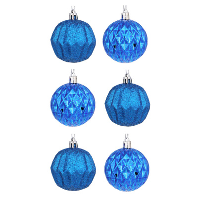 Набор формовых шаров 6x6 см, синий СНОУ БУМ (1/48)