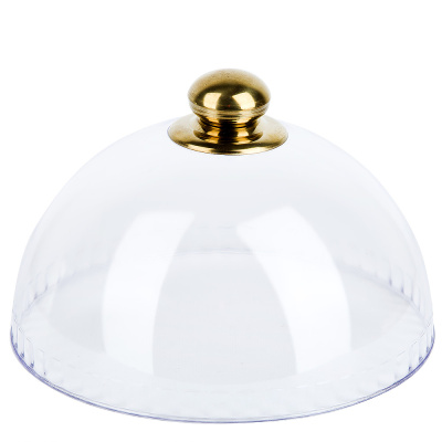 Крышка с ручкой 21х21х11см (упаковочный пакет) пласт.мет. (1/60)