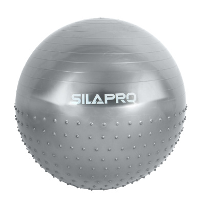 Фитбол гимнастический 65см, ПВХ, 800 г SILAPRO (1/24)