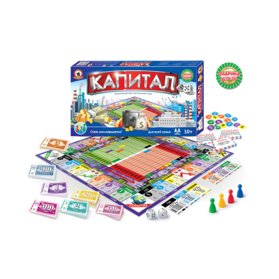 Настольная экономическая игра "Капитал"(1/12)
