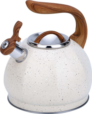 Чайник 3 л со свистком,капсулир.дно,ручка с нейлон.покр.(нжс) (12)