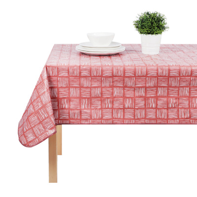 Скатерть "Терракота" 140х180см, терракота ПВХ PROVANCE (1/6/36)