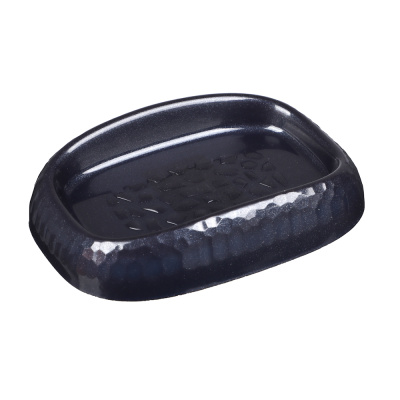 Мыльница, Luna, пластик, синий (8/32)