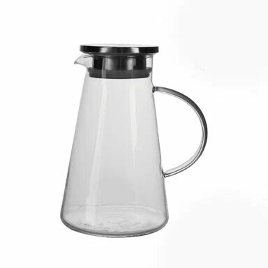 Кувшин 1200мл для горячих и холодных напитков (стекло) (1/12)