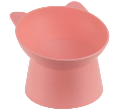 Миска для животных КОТ 0,2л Коралловый (1/10)